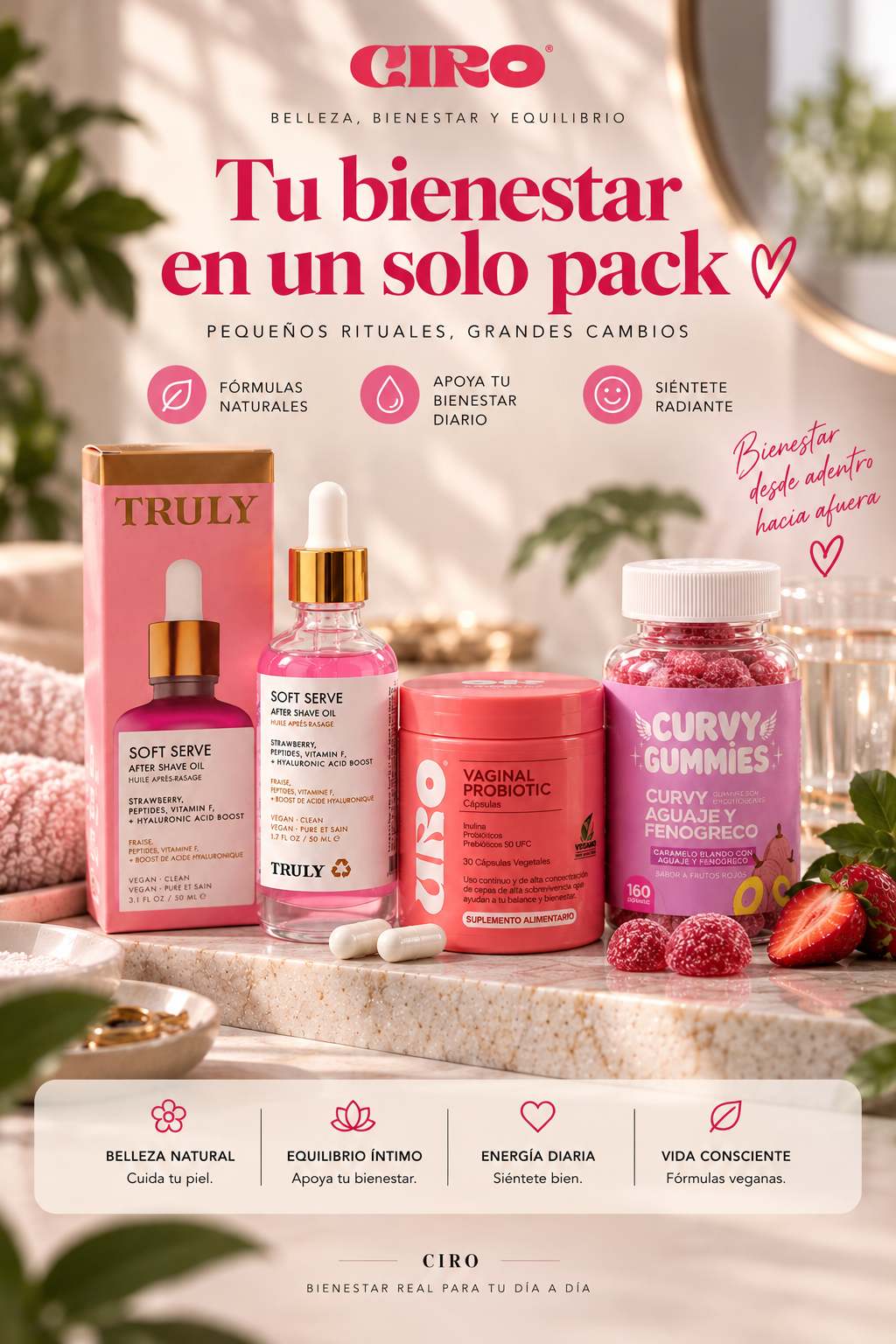 Pack Cuidado Para Ella